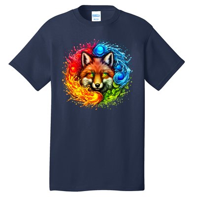 Elemental Seasons Fox Tall T-Shirt