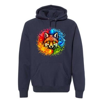 Elemental Seasons Fox Premium Hoodie