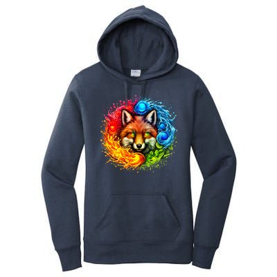 Elemental Seasons Fox Women's Pullover Hoodie