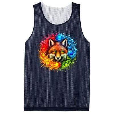 Elemental Seasons Fox Mesh Reversible Basketball Jersey Tank