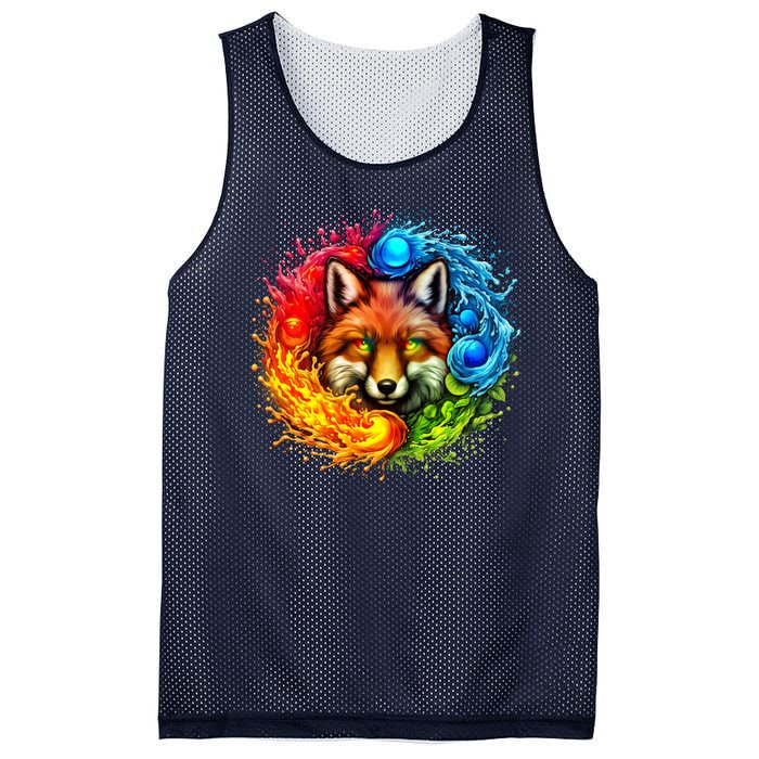 Elemental Seasons Fox Mesh Reversible Basketball Jersey Tank