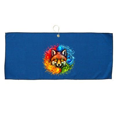 Elemental Seasons Fox Large Microfiber Waffle Golf Towel