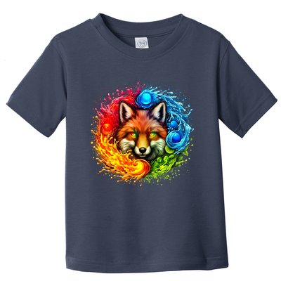 Elemental Seasons Fox Toddler T-Shirt