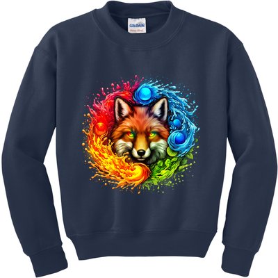 Elemental Seasons Fox Kids Sweatshirt