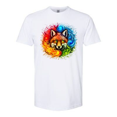 Elemental Seasons Fox Softstyle CVC T-Shirt