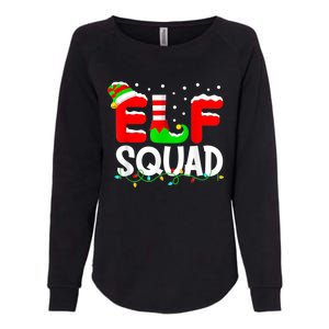 Elf Squad Funny Group Family Matching Christmas Pajamas Xmas Gift Womens California Wash Sweatshirt