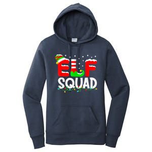 Elf Squad Funny Group Family Matching Christmas Pajamas Xmas Gift Women's Pullover Hoodie