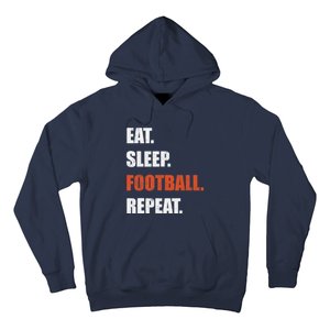 Eat Sleep Football Repeat Hoodie