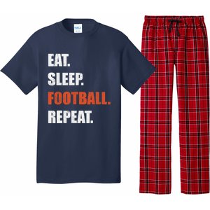 Eat Sleep Football Repeat Pajama Set