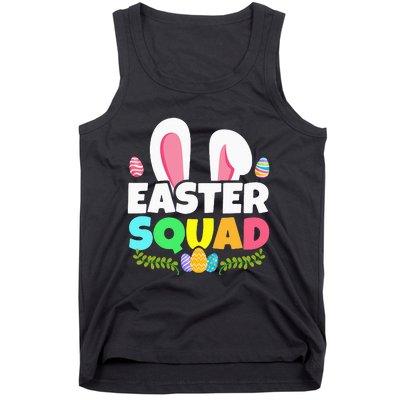 Easter Squad Family Matching Bunny Ears Egg Hunting Tank Top