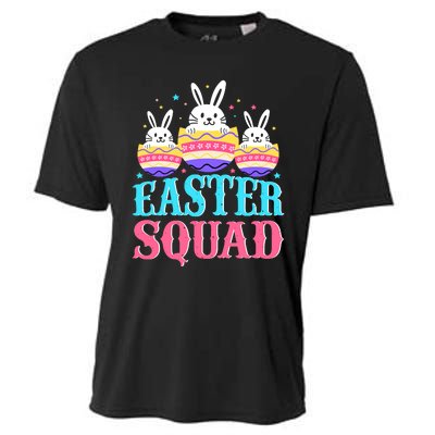 Easter Squad Family Matching Easter Day Bunny Egg Hunt Group Cooling Performance Crew T-Shirt