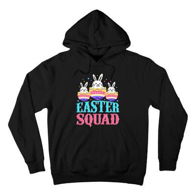 Easter Squad Family Matching Easter Day Bunny Egg Hunt Group Tall Hoodie