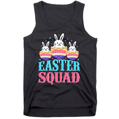 Easter Squad Family Matching Easter Day Bunny Egg Hunt Group Tank Top