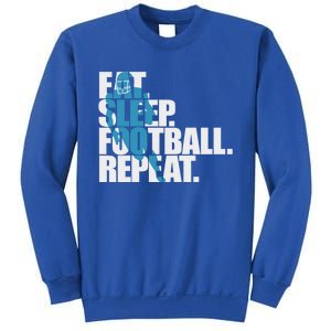 Eat Sleep Football Repeat Sports Gift Sweatshirt