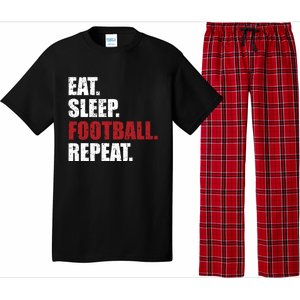 Eat Sleep Football Repeat Gift Pajama Set