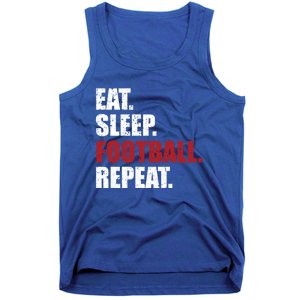 Eat Sleep Football Repeat Gift Tank Top