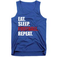 Eat Sleep Football Repeat Gift Tank Top