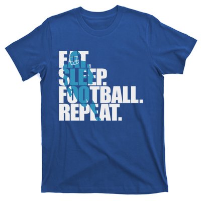 Eat Sleep Football Repeat Sports Gift T-Shirt