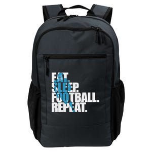 Eat Sleep Football Repeat Sports Gift Daily Commute Backpack