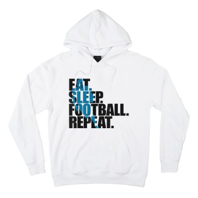 Eat Sleep Football Repeat Boy Sports Hoodie