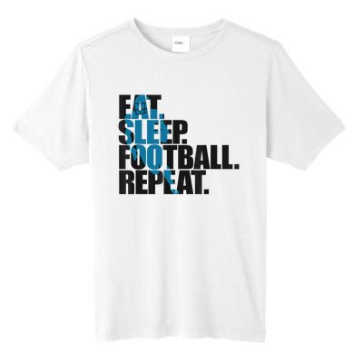 Eat Sleep Football Repeat Boy Sports Tall Fusion ChromaSoft Performance T-Shirt