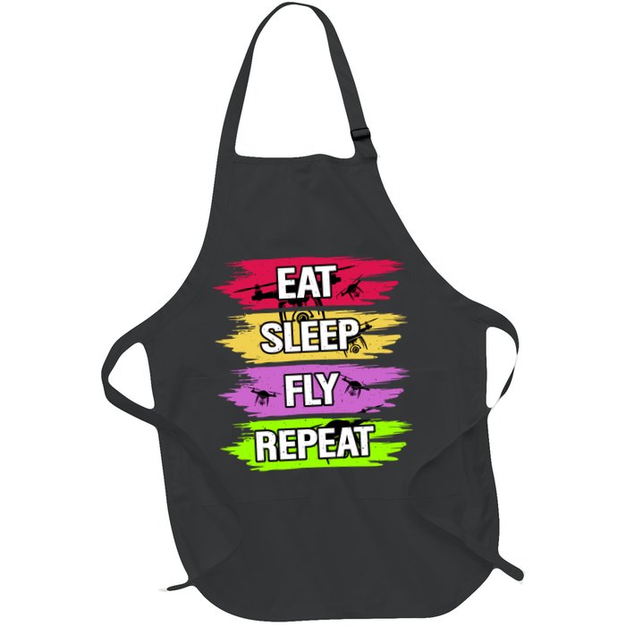 Eat Sleep Fly Repeat Apron