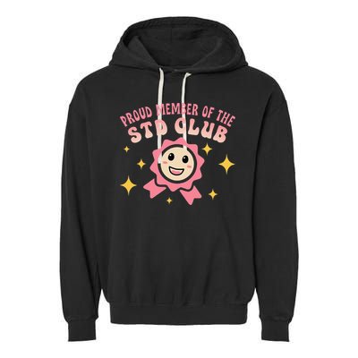 Embarrassing Std Funny Inappropriate Hilarious Adult Humor Garment-Dyed Fleece Hoodie
