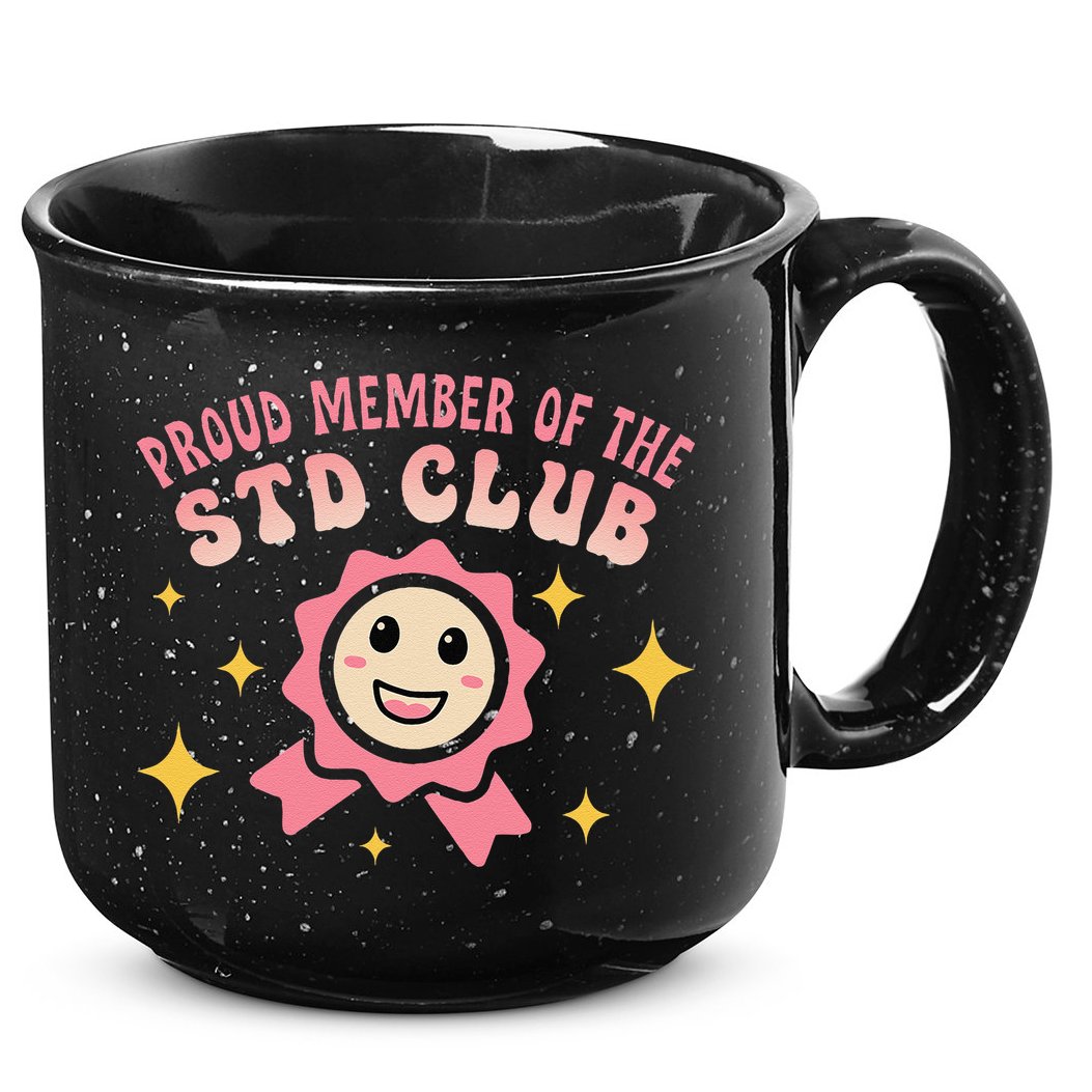 Embarrassing Std Funny Inappropriate Hilarious Adult Humor 15oz Campfire Ceramic Mug