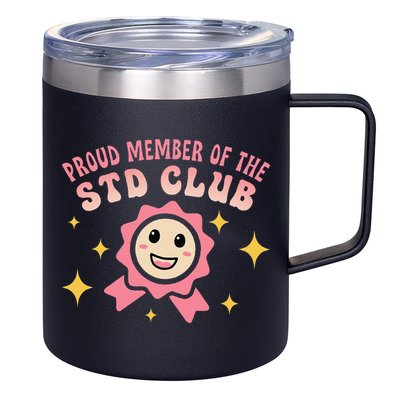 Embarrassing Std Funny Inappropriate Hilarious Adult Humor 12oz Stainless Steel Coffee Mug