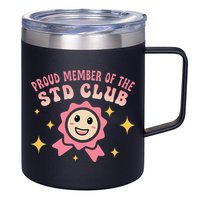 Embarrassing Std Funny Inappropriate Hilarious Adult Humor 12oz Stainless Steel Coffee Mug