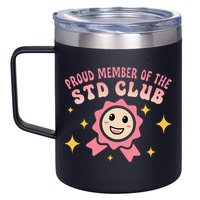 Embarrassing Std Funny Inappropriate Hilarious Adult Humor 12oz Stainless Steel Coffee Mug