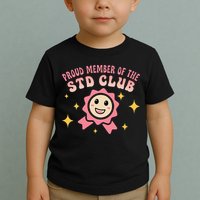 Embarrassing Std Funny Inappropriate Hilarious Adult Humor Toddler T-Shirt