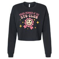 Embarrassing Std Funny Inappropriate Hilarious Adult Humor Cropped Pullover Crew