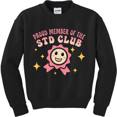 Embarrassing Std Funny Inappropriate Hilarious Adult Humor Kids Sweatshirt