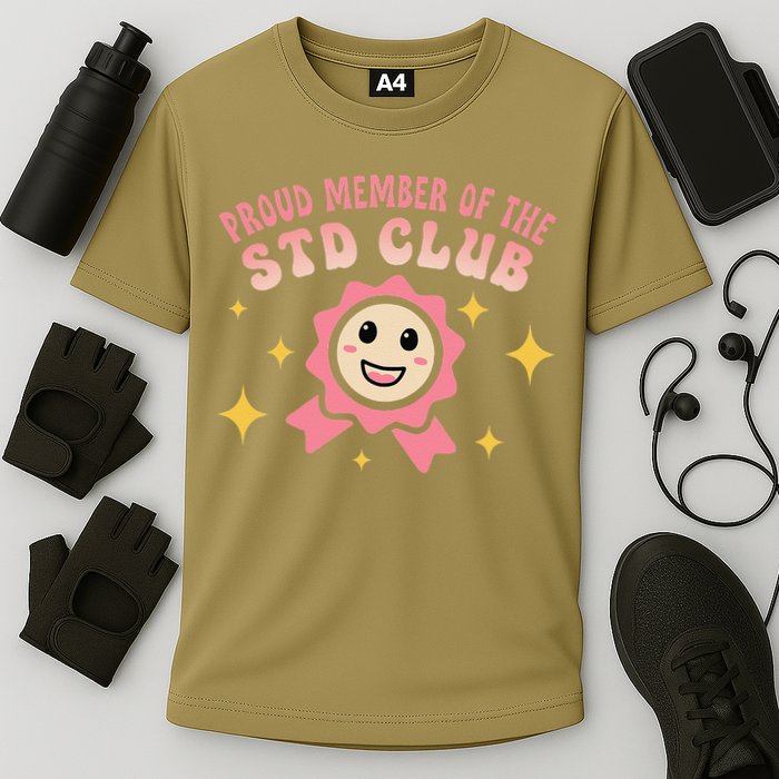 Embarrassing Std Funny Inappropriate Hilarious Adult Humor Performance Shirt