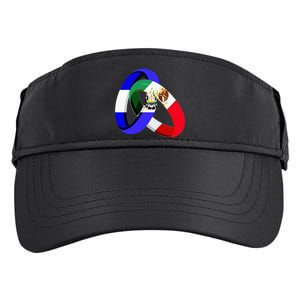 El Salvador Flag Mexico Grown Ring Marriage Wedding Adult Drive Performance Visor