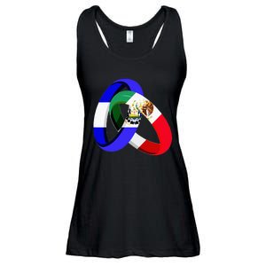 El Salvador Flag Mexico Grown Ring Marriage Wedding Ladies Essential Flowy Tank