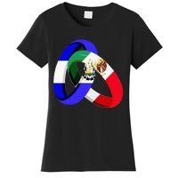 El Salvador Flag Mexico Grown Ring Marriage Wedding Women's T-Shirt