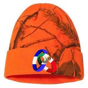 El Salvador Flag Mexico Grown Ring Marriage Wedding Kati Licensed 12" Camo Beanie