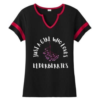 Elderberry Syrup Flu Sambucus Homeopath Medicine Gift Ladies Halftime Notch Neck Tee