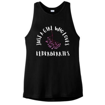 Elderberry Syrup Flu Sambucus Homeopath Medicine Gift Ladies PosiCharge Tri-Blend Wicking Tank