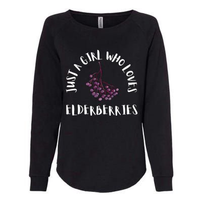 Elderberry Syrup Flu Sambucus Homeopath Medicine Gift Womens California Wash Sweatshirt