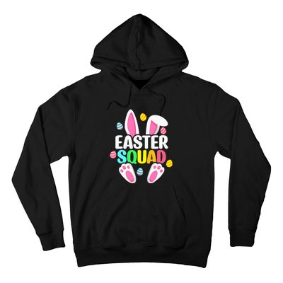 Easter Squad Family Matching Easter Day Bunny Egg Hunt Group Hoodie