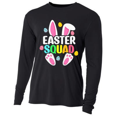 Easter Squad Family Matching Easter Day Bunny Egg Hunt Group Cooling Performance Long Sleeve Crew