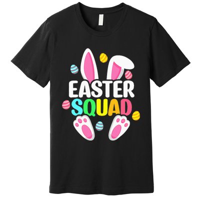 Easter Squad Family Matching Easter Day Bunny Egg Hunt Group Premium T-Shirt