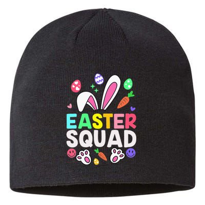 Easter Squad Family Matching Easter Day Bunny Egg Hunt Group Sustainable Beanie