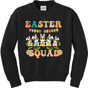 easter squad funny easter for  Kids Sweatshirt