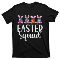 Easter Squad, Funny Egg Bunny Rabbit Rainbow Tie dye Leopard T-Shirt