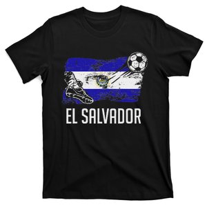 El Salvador Flag Jersey Salvadorean Soccer Team Salvadorean T-Shirt