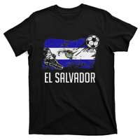 El Salvador Flag Jersey Salvadorean Soccer Team Salvadorean T-Shirt